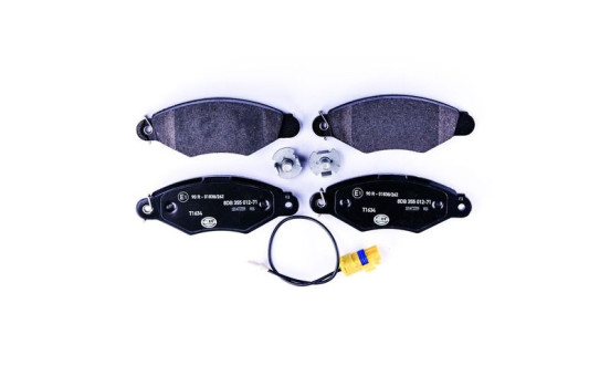 Kit de plaquettes de frein, frein à disque 8DB 355 012-711 Hella