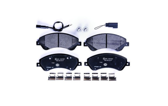 Kit de plaquettes de frein, frein à disque 8DB 355 012-771 Hella