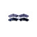 Kit de plaquettes de frein, frein à disque 8DB 355 012-811 Hella