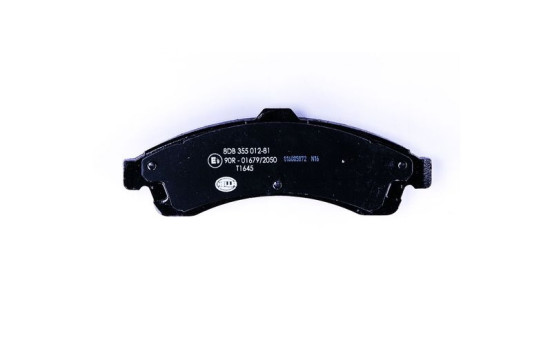 Kit de plaquettes de frein, frein à disque 8DB 355 012-811 Hella, Image 2