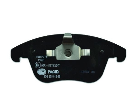 Kit de plaquettes de frein, frein à disque 8DB 355 012-891 Hella Pagid GmbH, Image 3