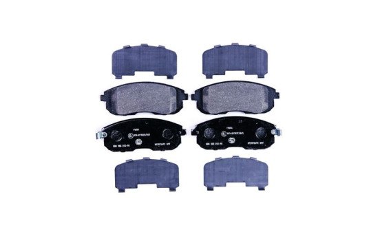 Kit de plaquettes de frein, frein à disque 8DB 355 012-901 Hella