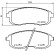 Kit de plaquettes de frein, frein à disque 8DB 355 012-901 Hella, Vignette 4
