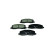 Kit de plaquettes de frein, frein à disque 8DB 355 013-061 Hella
