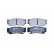 Kit de plaquettes de frein, frein à disque 8DB 355 013-081 Hella