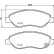 Kit de plaquettes de frein, frein à disque 8DB 355 013-401 Hella, Vignette 4
