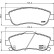 Kit de plaquettes de frein, frein à disque 8DB 355 013-611 Hella, Vignette 4