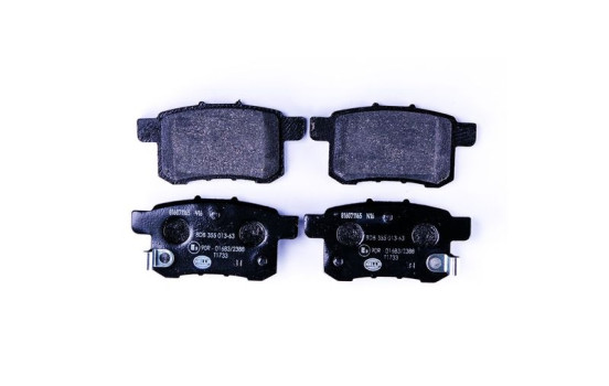 Kit de plaquettes de frein, frein à disque 8DB 355 013-631 Hella