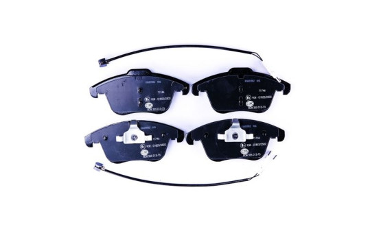 Kit de plaquettes de frein, frein à disque 8DB 355 013-731 Hella