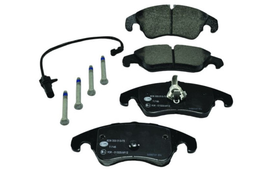 Kit de plaquettes de frein, frein à disque 8DB 355 013-751 Hella, Image 4