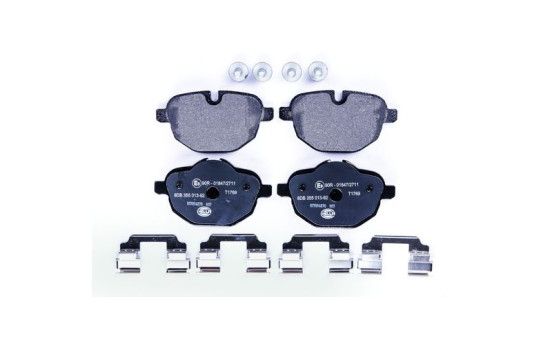 Kit de plaquettes de frein, frein à disque 8DB 355 013-921 Hella