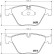 Kit de plaquettes de frein, frein à disque 8DB 355 013-931 Hella