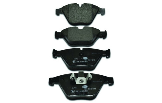 Kit de plaquettes de frein, frein à disque 8DB 355 013-931 Hella, Image 2
