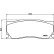 Kit de plaquettes de frein, frein à disque 8DB 355 014-091 Hella, Vignette 4