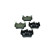Kit de plaquettes de frein, frein à disque 8DB 355 014-161 Hella