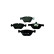 Kit de plaquettes de frein, frein à disque 8DB 355 014-291 Hella