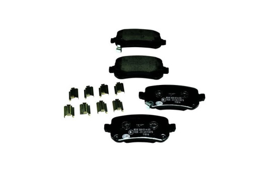 Kit de plaquettes de frein, frein à disque 8DB 355 014-331 Hella