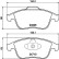 Kit de plaquettes de frein, frein à disque 8DB 355 014-591 Hella, Vignette 4