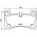 Kit de plaquettes de frein, frein à disque 8DB 355 014-631 Hella, Vignette 3