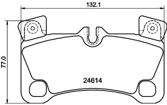 Kit de plaquettes de frein, frein à disque 8DB 355 014-631 Hella, Image 3