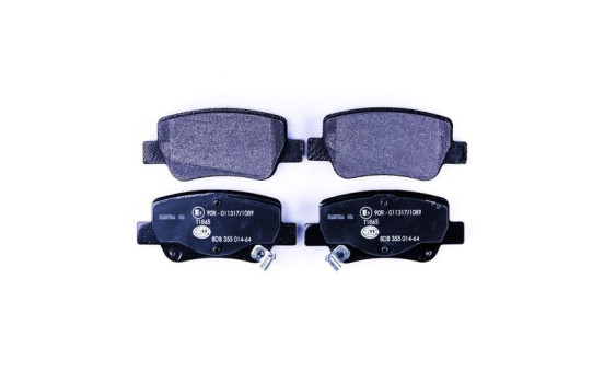 Kit de plaquettes de frein, frein à disque 8DB 355 014-641 Hella