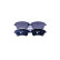 Kit de plaquettes de frein, frein à disque 8DB 355 015-331 Hella