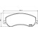 Kit de plaquettes de frein, frein à disque 8DB 355 015-401 Hella, Vignette 4