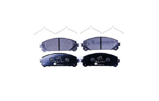 Kit de plaquettes de frein, frein à disque 8DB 355 015-461 Hella