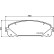Kit de plaquettes de frein, frein à disque 8DB 355 015-461 Hella, Vignette 4