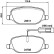 Kit de plaquettes de frein, frein à disque 8DB 355 015-571 Hella
