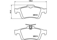 Kit de plaquettes de frein, frein à disque 8DB 355 015-761 Hella