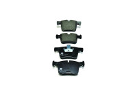 Kit de plaquettes de frein, frein à disque 8DB 355 015-781 Hella