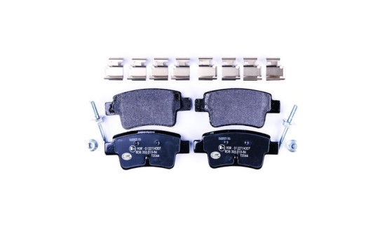 Kit de plaquettes de frein, frein à disque 8DB 355 015-861 Hella