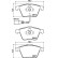 Kit de plaquettes de frein, frein à disque 8DB 355 015-971 Hella, Vignette 4