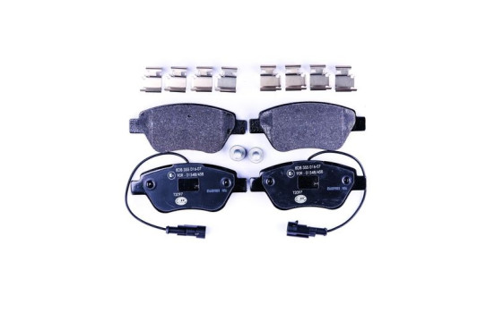 Kit de plaquettes de frein, frein à disque 8DB 355 016-071 Hella