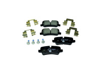 Kit de plaquettes de frein, frein à disque 8DB 355 016-181 Hella