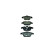 Kit de plaquettes de frein, frein à disque 8DB 355 016-281 Hella