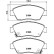Kit de plaquettes de frein, frein à disque 8DB 355 016-461 Hella, Vignette 4