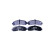 Kit de plaquettes de frein, frein à disque 8DB 355 016-501 Hella
