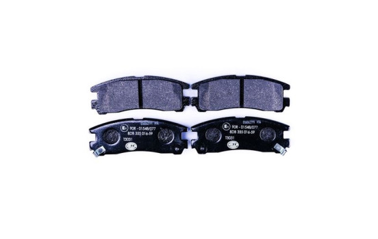 Kit de plaquettes de frein, frein à disque 8DB 355 016-591 Hella