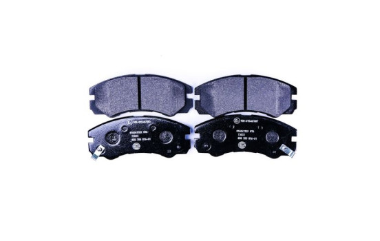 Kit de plaquettes de frein, frein à disque 8DB 355 016-611 Hella