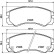 Kit de plaquettes de frein, frein à disque 8DB 355 016-611 Hella, Vignette 4