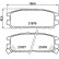 Kit de plaquettes de frein, frein à disque 8DB 355 016-621 Hella, Vignette 4