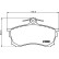 Kit de plaquettes de frein, frein à disque 8DB 355 016-671 Hella, Vignette 7