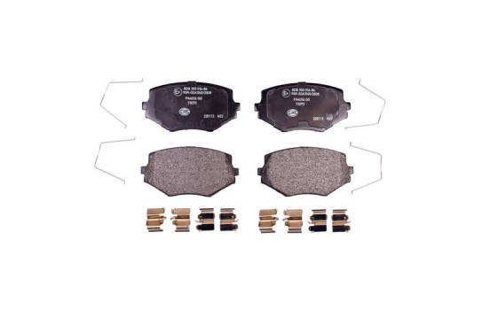 Kit de plaquettes de frein, frein à disque 8DB 355 016-861 Hella, Image 3