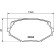 Kit de plaquettes de frein, frein à disque 8DB 355 016-861 Hella, Vignette 6
