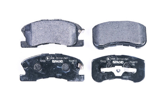 Kit de plaquettes de frein, frein à disque 8DB 355 017-111 Hella