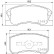 Kit de plaquettes de frein, frein à disque 8DB 355 017-111 Hella, Vignette 7