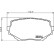 Kit de plaquettes de frein, frein à disque 8DB 355 017-181 Hella, Vignette 4