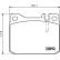 Kit de plaquettes de frein, frein à disque 8DB 355 017-461 Hella, Vignette 4
